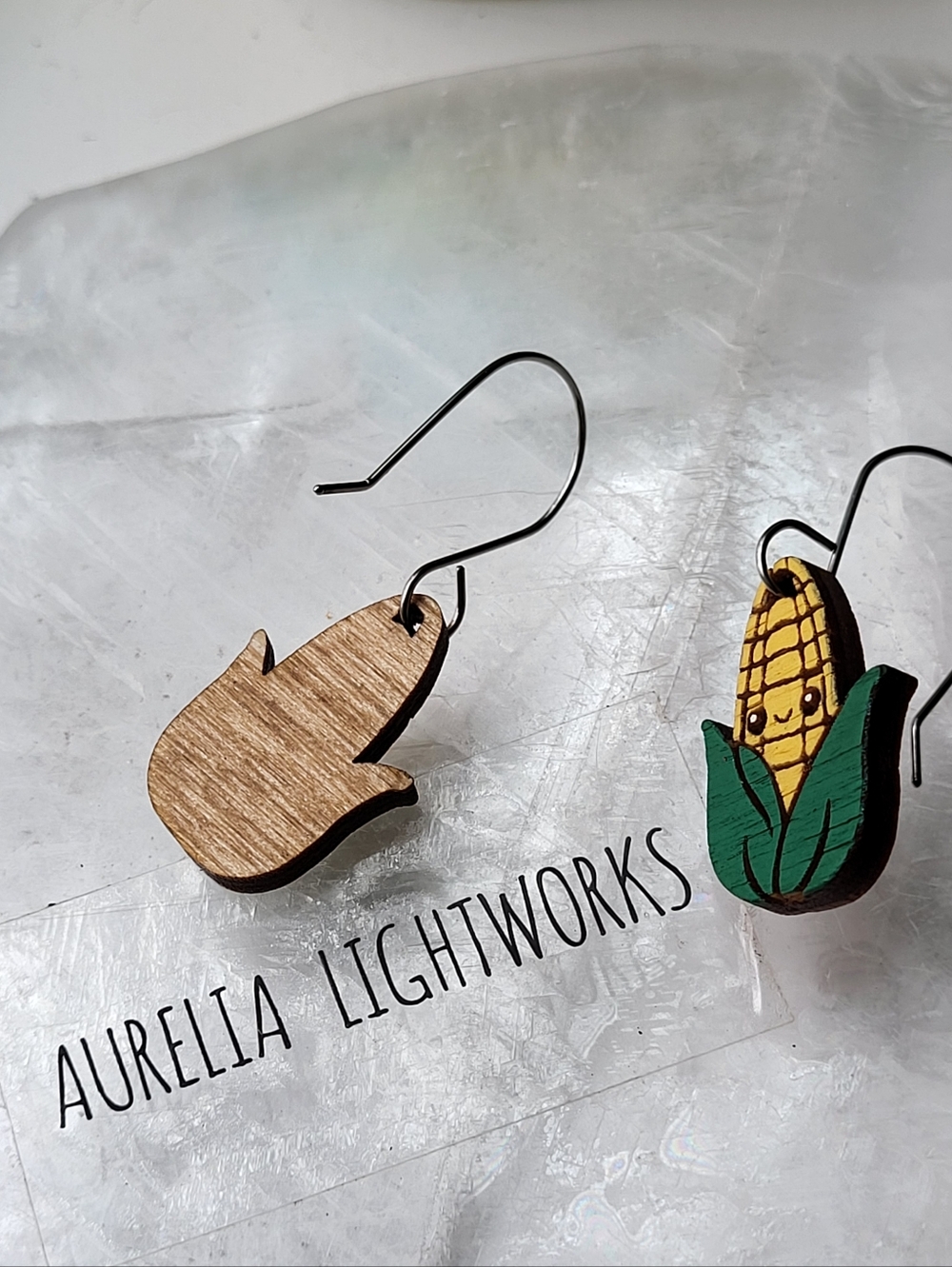 Sweet Corn Earrings - Picture 4 of 6
